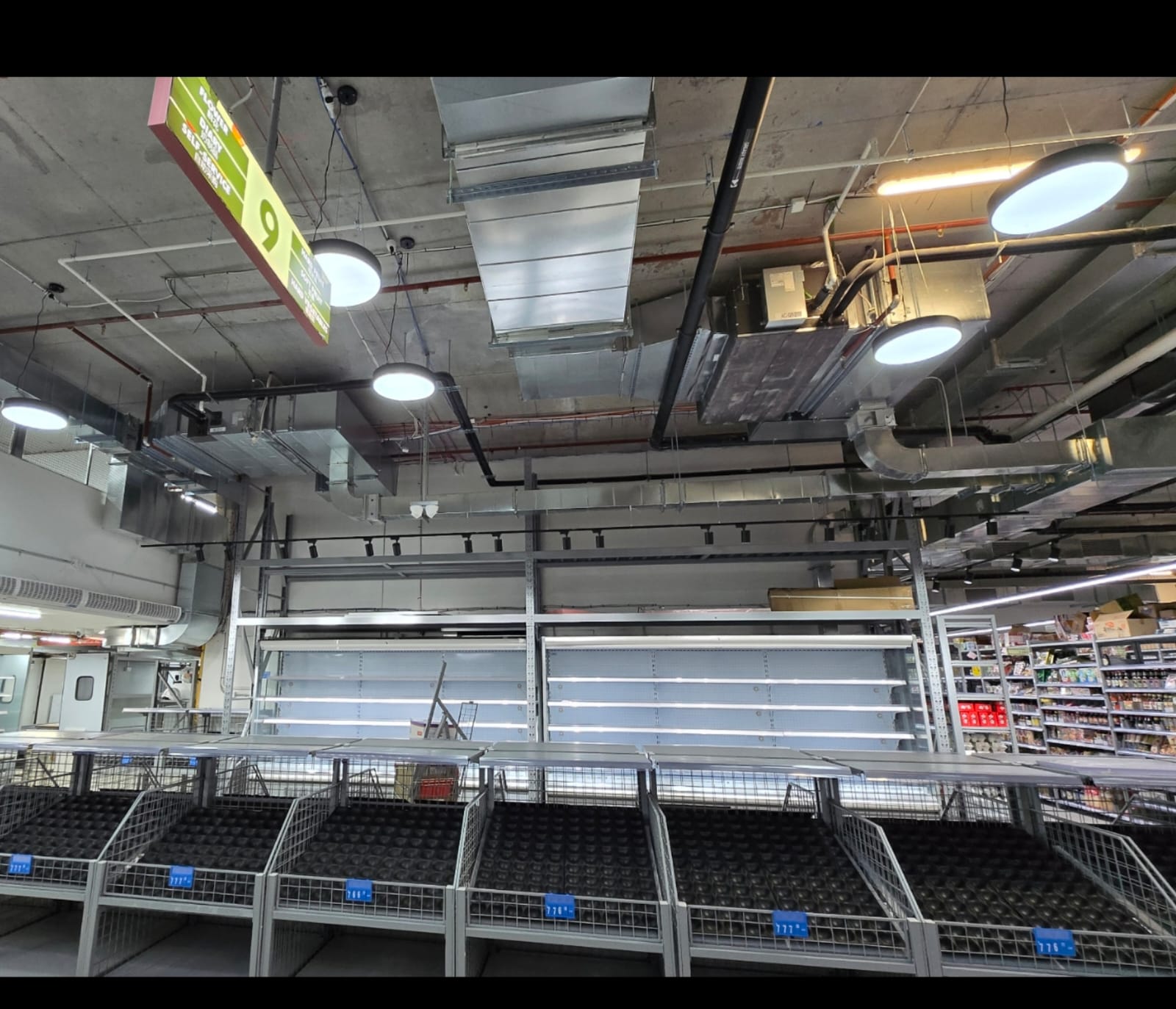 Box Hill Supermarket HVAC installation photo 3